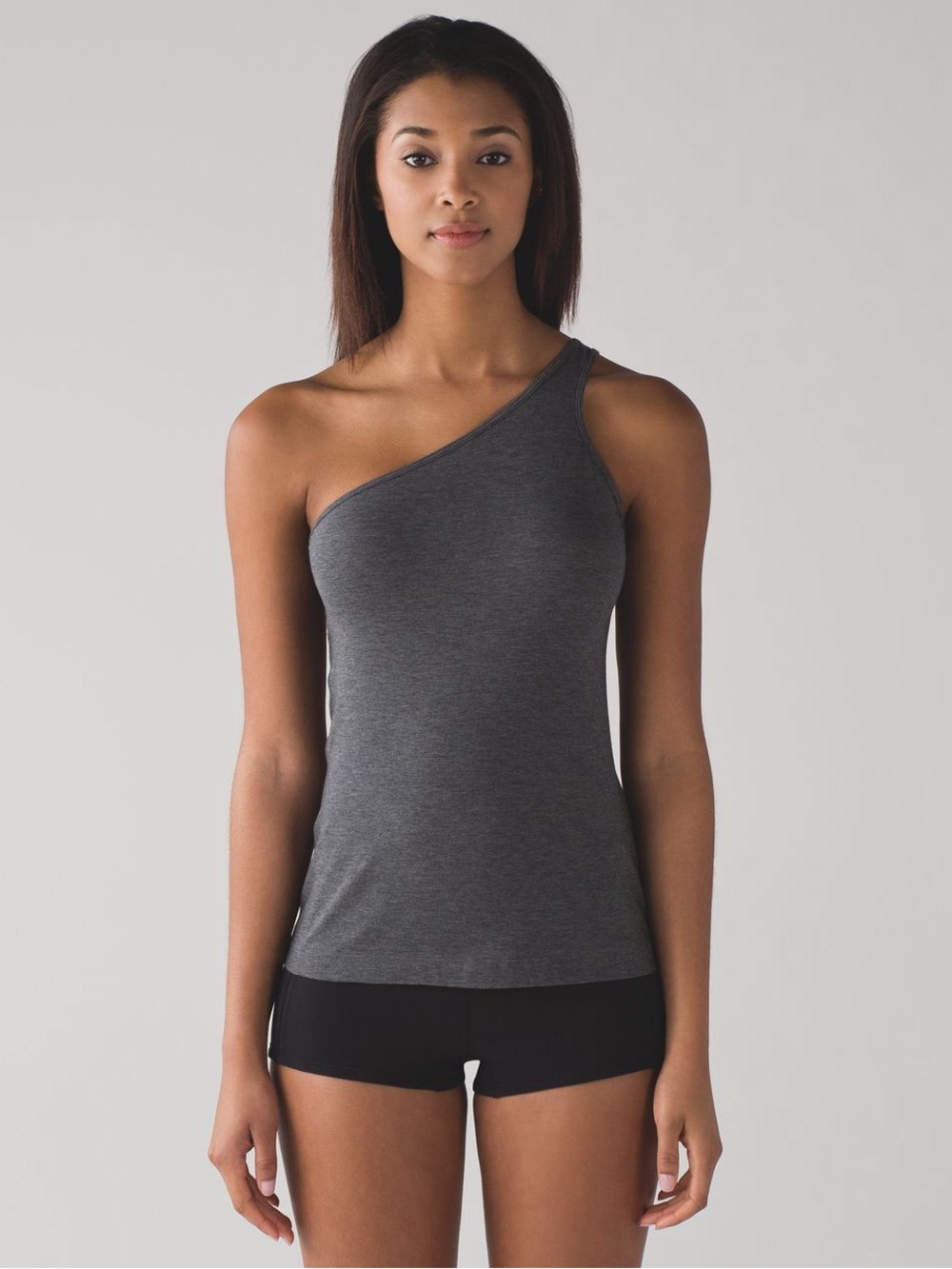 Lululemon Cold Shoulder Tank
Heathered Pitch Grey NWT